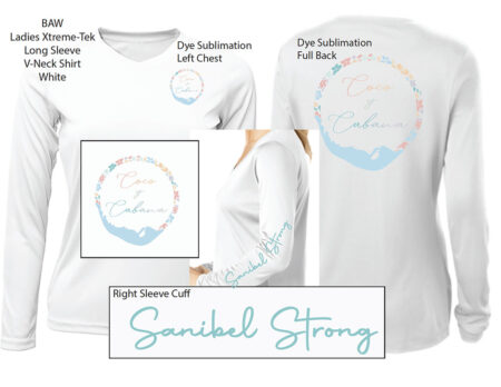 Sanibel Strong Womens Long Sleeve Shirt